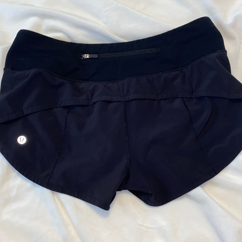 Lululemon 4 regular speed up running shorts